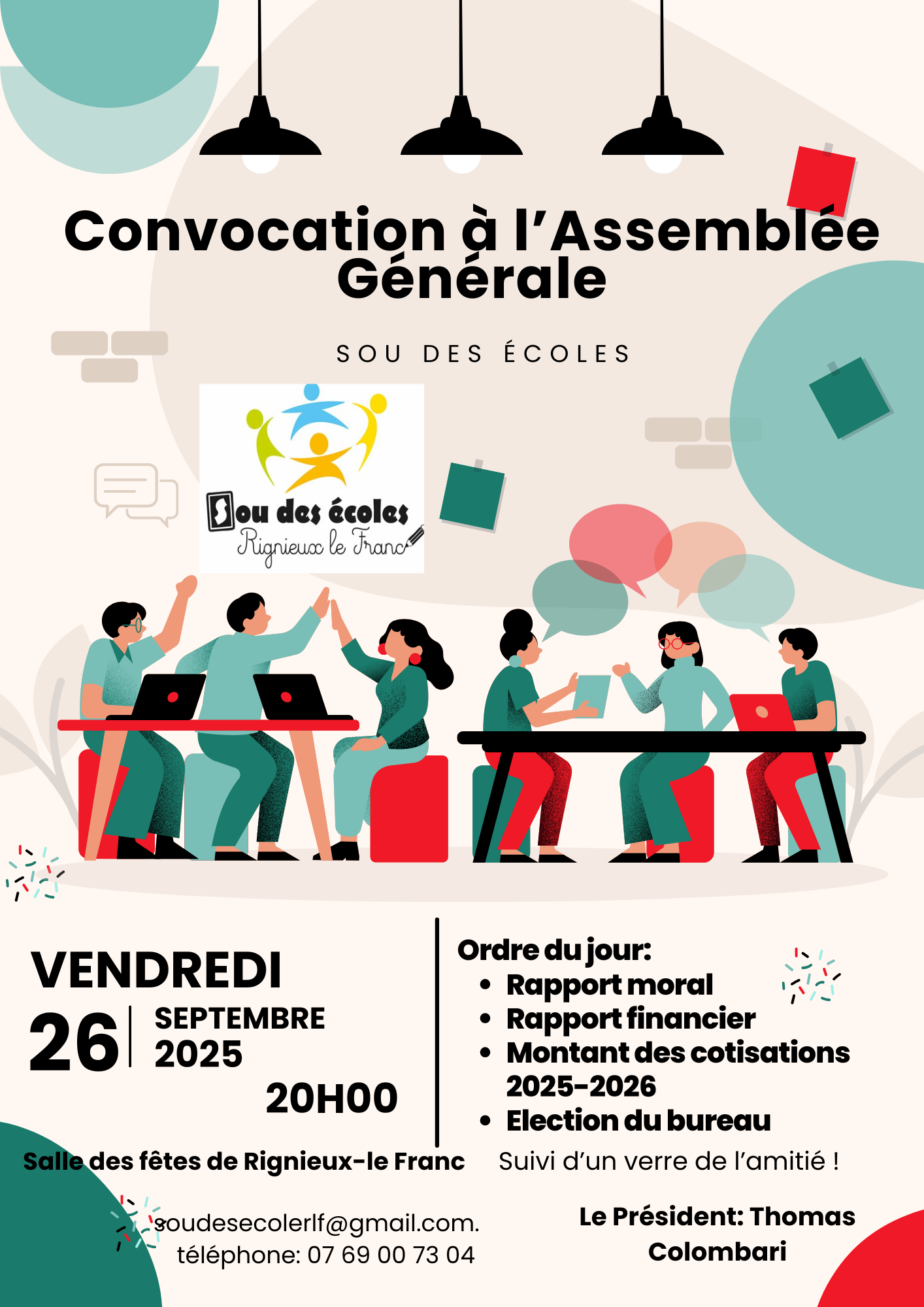 AG du Sou des écoles